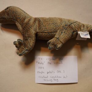TY - beanie baby - scaly the lizard (1999) no tag